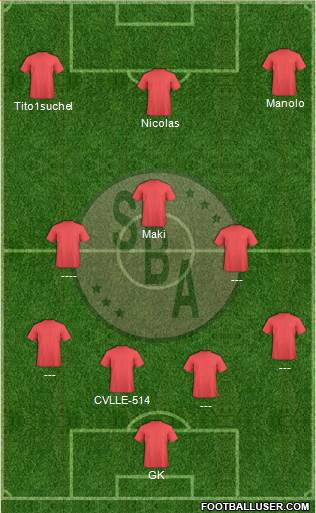 C Sport Boys A Formation 2015
