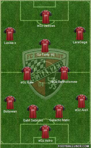 FC Ingolstadt 04 Formation 2015