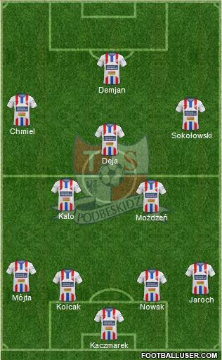 Podbeskidzie Bielsko-Biala Formation 2015