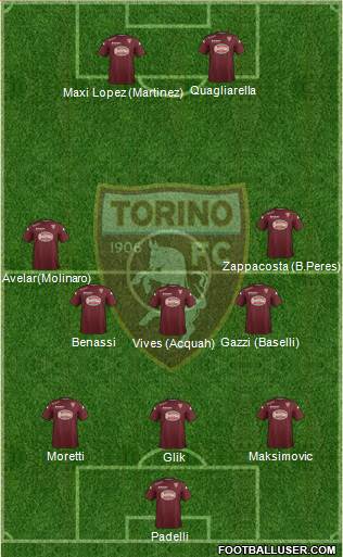 Torino Formation 2015