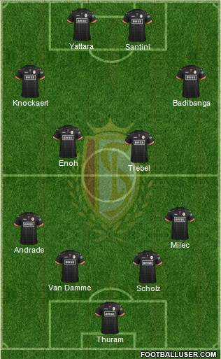 R Standard de Liège Formation 2015