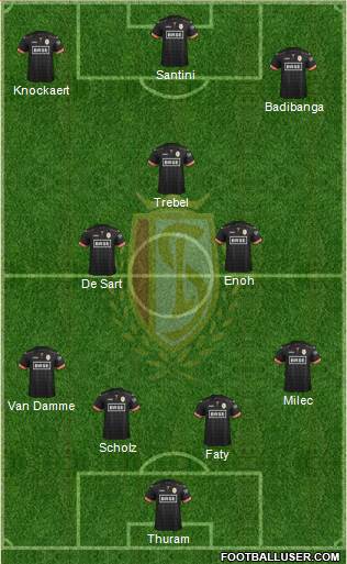 R Standard de Liège Formation 2015