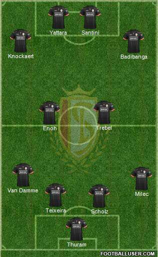 R Standard de Liège Formation 2015