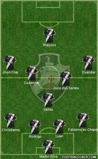 CR Vasco da Gama Formation 2015