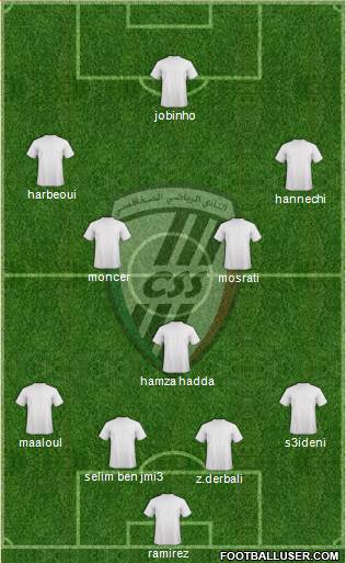 Club Sportif Sfaxien Formation 2015