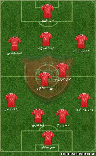 Persepolis Tehran Formation 2015