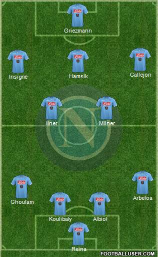 Napoli Formation 2015