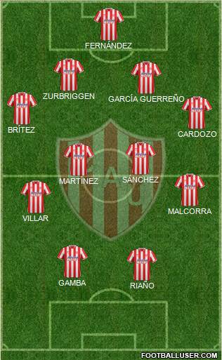 Unión de Santa Fe Formation 2015