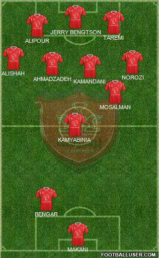 Persepolis Tehran Formation 2015