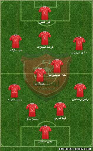 Persepolis Tehran Formation 2015