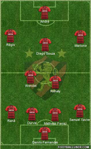 Sport C Recife Formation 2015