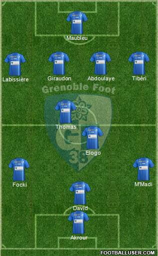 Grenoble Foot 38 Formation 2015