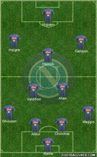 Napoli Formation 2015
