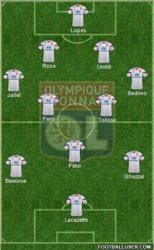 Olympique Lyonnais Formation 2015