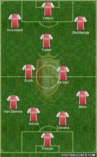 R Standard de Liège Formation 2015