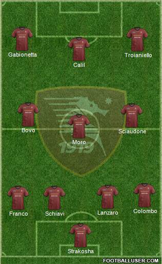 Salernitana Formation 2015