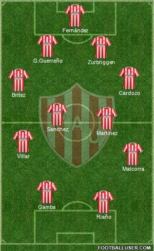 Unión de Santa Fe Formation 2015