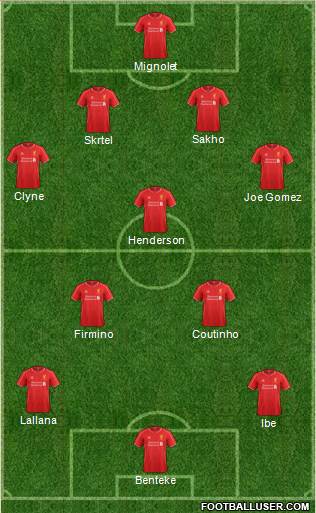 Liverpool Formation 2015