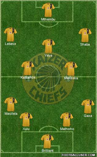 Kaizer Chiefs Formation 2015