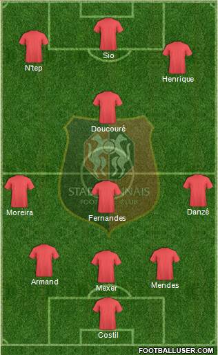 Stade Rennais Football Club Formation 2015