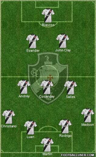 CR Vasco da Gama Formation 2015