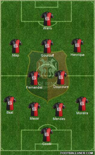 Stade Rennais Football Club Formation 2015