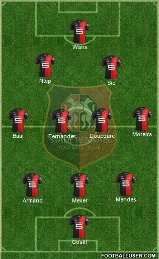 Stade Rennais Football Club Formation 2015