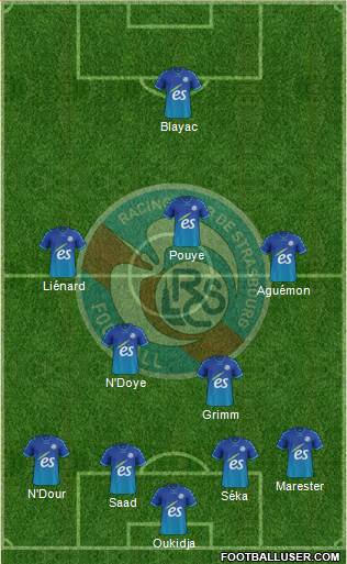 Racing Club de Strasbourg-Football Formation 2015