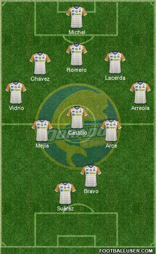 Club Dorados de Sinaloa Formation 2015