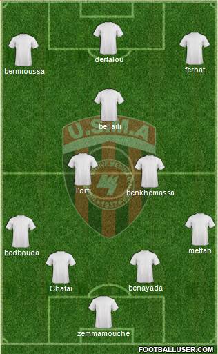 Union Sportive de la Médina d'Alger Formation 2015