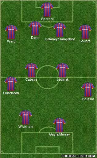 Crystal Palace Formation 2015