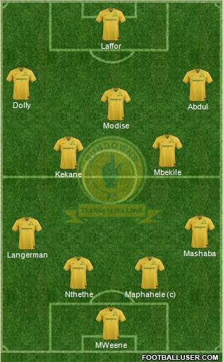 Mamelodi Sundowns football formation