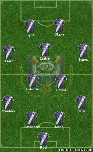 RSC Anderlecht Formation 2015