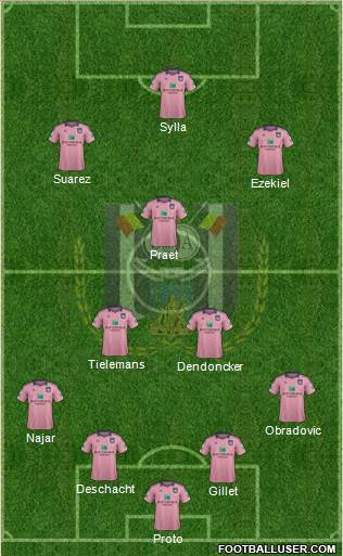 RSC Anderlecht Formation 2015
