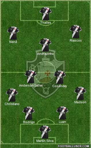 CR Vasco da Gama Formation 2015