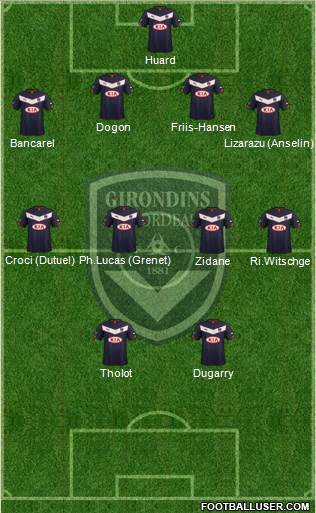 FC Girondins de Bordeaux Formation 2015