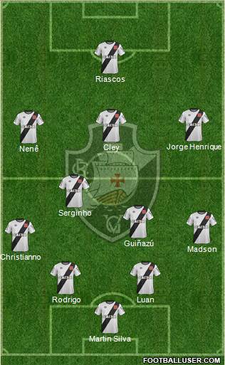 CR Vasco da Gama Formation 2015