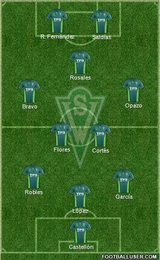 CD Santiago Wanderers S.A.D.P. Formation 2015