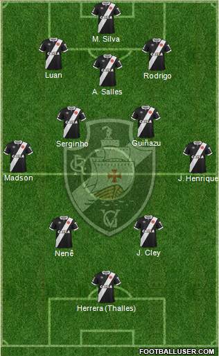 CR Vasco da Gama Formation 2015