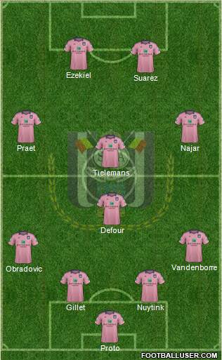 RSC Anderlecht Formation 2015