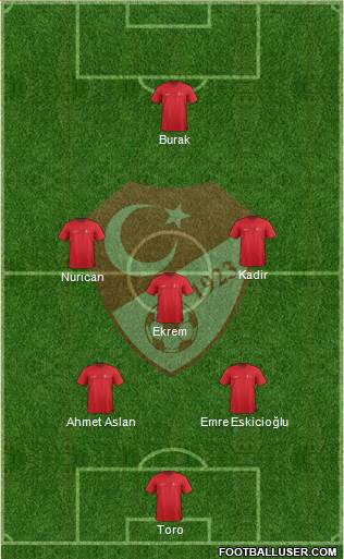 Turkey Formation 2015