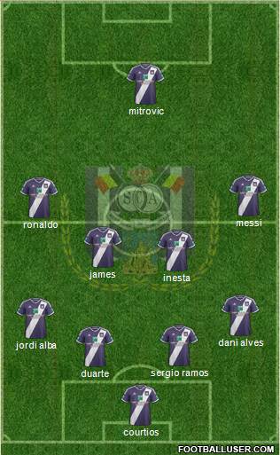 RSC Anderlecht Formation 2015