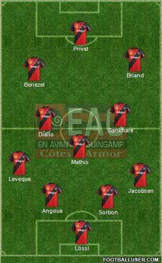 En Avant de Guingamp Formation 2015