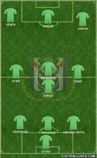 RSC Anderlecht Formation 2015