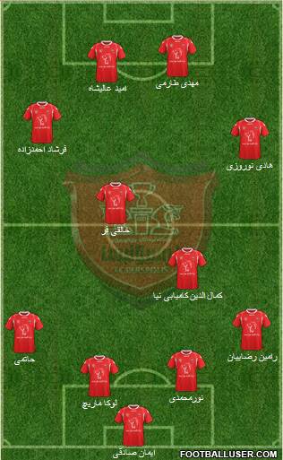 Persepolis Tehran Formation 2015