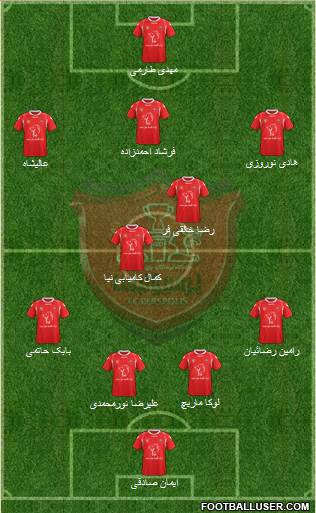 Persepolis Tehran Formation 2015