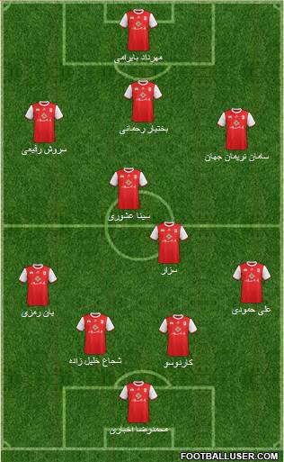 Teraktor-Sazi Tabriz Formation 2015