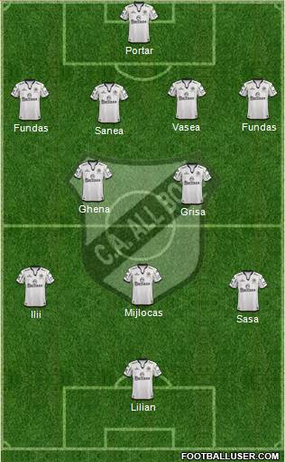 All Boys Formation 2015
