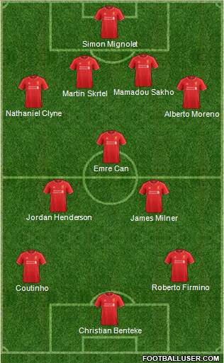 Liverpool Formation 2015