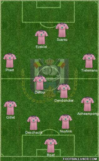 RSC Anderlecht Formation 2015